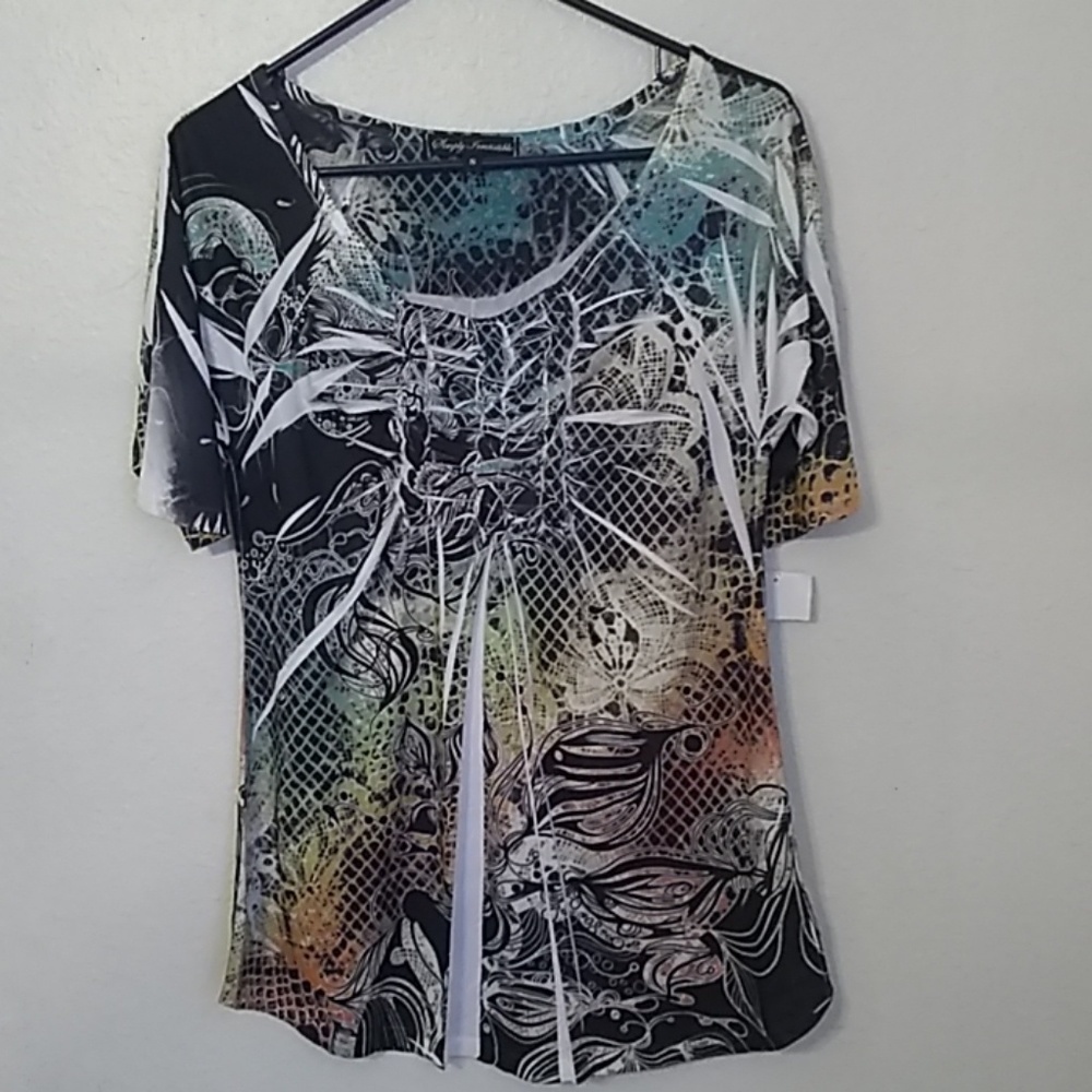 Simply freebiblible size small blouse
